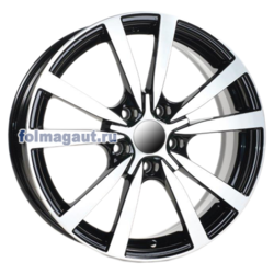 Диски Aero 7x17 5/100/45/67,1 AERO A1645 (КС645) BFP лит. арт. (41047708) (фото)