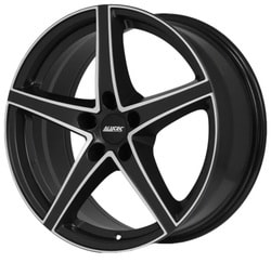 Диски Alutec 8x18 5/114,3/45/70,1 Alutec Raptr (racing black front polished) лит. арт. (RR80845B83-5) (фото)