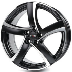 Диски Alutec 6x15 5/100/40/57,1 Alutec Shark (racing black front polished) лит. арт. (SH60540V73-5) (фото)