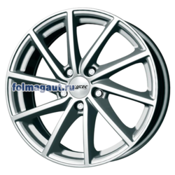 Диски Alutec 7x17 5/108/50/63,4 Alutec Singa (polar silver) лит. арт. (SIN70750F51-0) (фото)