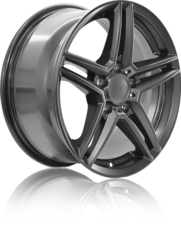 Диски Alutec 7,5x17 5/108/52,5/63,4 Alutec M10 Metal Grey (WHS219009) лит. (фото)