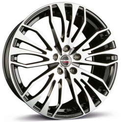 Диски Borbet 8x18 5/114,3/45/72,5 BORBET RB (black polished) лит. арт. (222491) (фото)