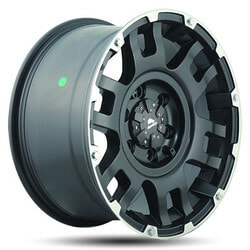 Диски Buffalo 9x20 6/139,7/18/106,3 BUFFALO BW-004 GLOSS BLACK MACHINED FACE лит. арт. (9196524) (фото)