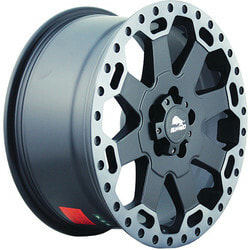 Диски Buffalo 8x17 5/114,3/35/72,6 BUFFALO BW-200 MATTE BLACK W MACHINE DARK TINT LIP (9196701) лит. (фото)