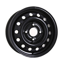 Диски Gold Wheel 6x15 5/108/52,5/63,4 GOLD WHEEL GW301 black штамп. (фото)