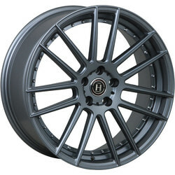 Диски Harp 8,5x20 5/114,3/40/74,1 HARP Y-07 GUNMETAL GRAY (9190927) лит. (фото)