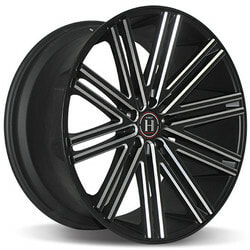Диски Harp 10,5x22 5/120/38/74,1 HARP Y-11 satin-black precision-milling лит. арт. (9191014) (фото)