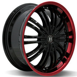 Диски Harp 7,5x18 5/114,3/40/72,6 HARP Y-01 glossy-black machined-face glossy-black-lip лит. арт. (9190832) (фото)