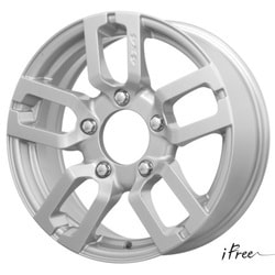 Диски Ifree 6,5x16 5/139,7/40/98 Ifree Офф-лайн SILVER лит. (00018031) (фото)