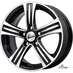 Диски Ifree 6x15 5/100/38/57,1 Ifree S,U, Блэк Джек (275800) лит. (фото)