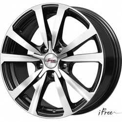 Диски Ifree 7x17 5/100/45/67,1 Ifree БЭНКС Блэк Джек (577807) лит. (фото)