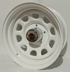 Диски Ikon 8x16 5/139,7/-22/110,5 IKON SNC043W WHITE (8138) штамп. (фото)
