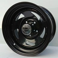 Диски Ikon 8x15 5/139,7/-16/108,7 IKON SNC008B Black (9009) штамп. (фото)