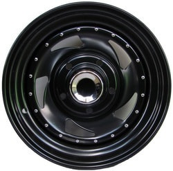 Диски Ikon 8x16 5/139,7/-22/110,5 ICON SNC013 Black штамп. Арт. (9032) (фото)