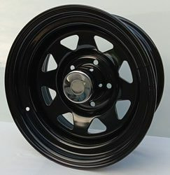 Диски Ikon 8x17 6/139,7/0/110,5 IKON MG87B Black (5027/0) штамп. (фото)