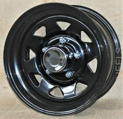 Диски Ikon 7x15 5/139,7/-16/110,5 IKON MG81B Black (5034/0) штамп. (фото)