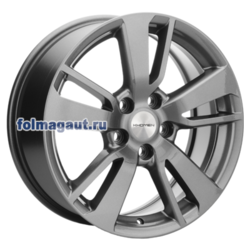 Диски Khomen Wheels 7x17 5/114,3/39/60,1 KHOMEN WHEELS Double-Spoke 704 (RAV4) G-SILVER (WHS498079) лит. (фото)