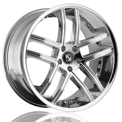 Диски Koko Kuture Wheels 8,5x20 5/120/20/72,56 KOKO KUTURE WHEELS Koko Kuture Intake CHROME лит. (2085B20KOINTC) (фото)