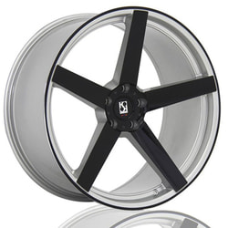 Диски Koko Kuture Wheels 10,5x22 5/130/45/71,6 KOKO KUTURE WHEELS Koko Kuture Sardinia-5 SILVER BLACK лит. (2215P45KOSAR5SB) (фото)