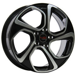 Диски Legeartis Concept 6,5x17 5/114,3/45/66,1 LEGEARTIS CONCEPT NISSAN NS513 BKF лит. арт. (9124684) (фото)