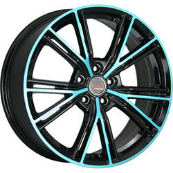 Диски Legeartis Concept 8x20 5/108/45/63,3 LEGEARTIS concept LR504 BK+BL лит. арт. (9133325) (фото)