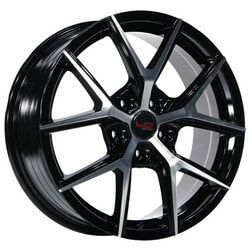 Диски Legeartis Concept 7x17 5/114,3/45/60,1 LEGEARTIS CONCEPT TOYOTA TY545 BKF лит. арт. (9200569) (фото)