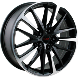 Диски Legeartis Concept 7x17 5/114,3/45/60,1 LEGEARTIS CONCEPT TOYOTA TY547 BKF лит. арт. (9264911) (фото)
