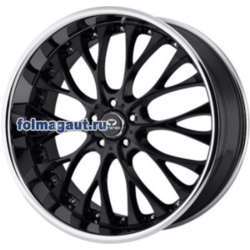 Диски Lorenzo 10x22 5/120/40/74 LORENZO WL27 BLACK MACHINED (WHS115397) лит. (фото)