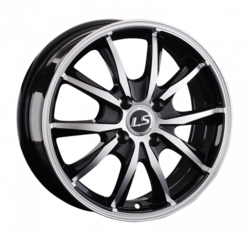 Диски LS Wheels 6x16 4/100/50/60,1 LS Wheels 921 bkf лит. (фото)