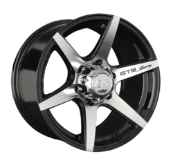 Диски LS Wheels 9x18 6/139,7/25/106,1 LS Wheels 800 bkf лит. (фото)