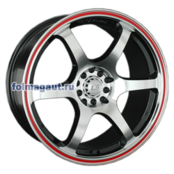 Диски LS Wheels 8,5x18 5/100/40/73,1 LS Wheels 544 bkfrl лит. арт. (WHS129300) (фото)