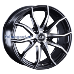 Диски LS Wheels 7,5x17 5/114,3/40/73,1 LS Wheels 853 BKF (WHS165351) лит. (фото)