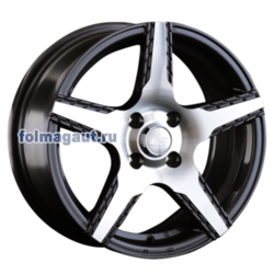 Диски LS Wheels 6,5x15 5/114,3/38/73,1 LS Wheels 888 BKF (WHS231484) лит. (фото)