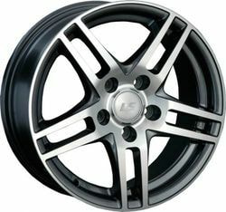 Диски LS Wheels 6x14 5/100/35/57,1 LS Wheels 281 BKF (WHS231565) лит. (фото)