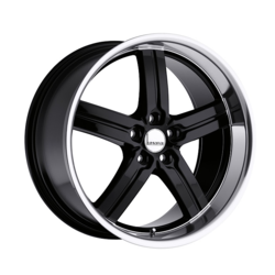 Диски Lumarai 8x19 5/114,3/37/60,1 LUMARAI Morro Gloss Black Mirror Lip лит. (фото)
