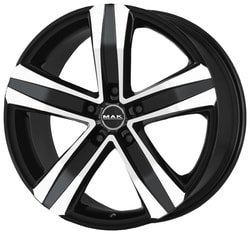 Диски Mak 7x17 5/114,3/42/66,1 MAK Stone 5 GLOSS BLACK (F70705TGB42FN2Y) лит. (фото)