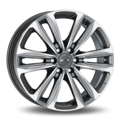  Mak 7,5x17 6/139,7/38/67,1 MAK Safari 6 (gunmetal mirror face) . . (F7570AF6QM38VO3) ()