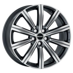Диски Mak 8,5x20 5/108/40/63,4 MAK Birmingham (gunmetal mirror face) лит. арт. (F8520IRQM40GD2X) (фото)