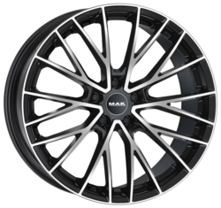 Диски Mak 9,5x20 5/108/45/63,4 MAK Speciale-D (black mirror) лит. арт. (F9520LDBM45GD3X) (фото)