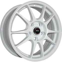 Диски Mega Wheels 6,5x16 5/114,3/45/60,1 MEGA WHEELS CR-07 WHITE лит. (фото)