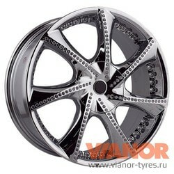 Диски MKW 8x18 5/114,3/38/73 MKW MK-ZF09 hb swarovski лит. (824743) (фото)