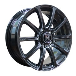 Диски MKW 6x15 4/114,3/45/73,1 MKW MR-01 black chrome лит. (825076) (фото)