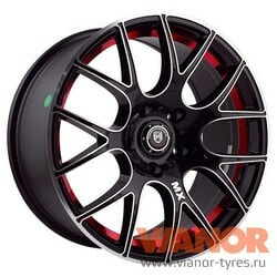 Диски MKW 8x17 5/114,3/40/73,1 MKW TF-MX AM B RED лит. (826491) (фото)