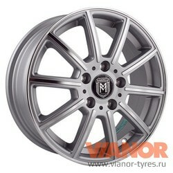 Диски MKW 6,5x16 5/114,3/38/73,1 MKW MR-11 SILVER лит. (827814) (фото)