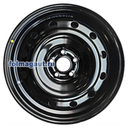 Диски Next 7x17 5/100/46/57,1 NEXT NX-153 Black (WHS229055) штамп. (фото)