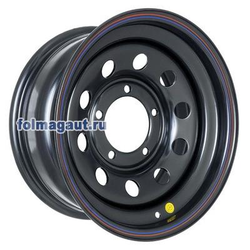 Диски Off-Road Wheels 10x16 5/139,7/-44/110 OFF-ROAD WHEELS УАЗ ЧЕРНЫЙ (WHS497567) штамп. (фото)