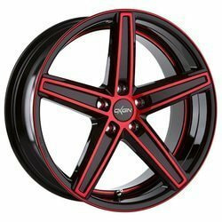 Диски Oxigin 8,5x18 5/114,3/42/72,6 OXIGIN CONCAVE red polish лит. (фото)