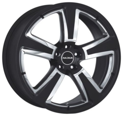 Диски Radius 8x18 5/114,3/45/75 RADIUS RS015 Matt Black лит. (фото)