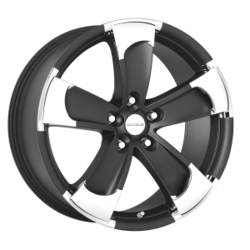 Диски Radius 8x18 5/114,3/48/75 RADIUS RS014 Matt Black лит. (фото)