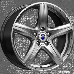 Диски Rapid 7,5x17 5/114,3/52,5/67,1 RAPID БАРРАКУДА-ОРИГИНАЛ АЛМАЗ ЧЕРНЫЙ (r74759) лит. (фото)